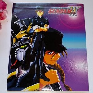 MOBILE SUIT GUNDAM WING 3 RING BINDER SCHOOL POCKET FOLDERS Anime Mobile Suit